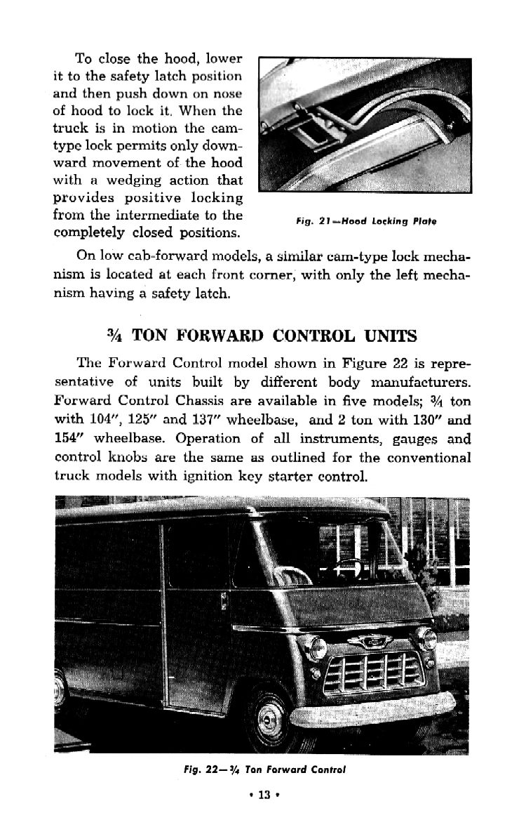 1957 Chevrolet Trucks Operators Manual Page 2